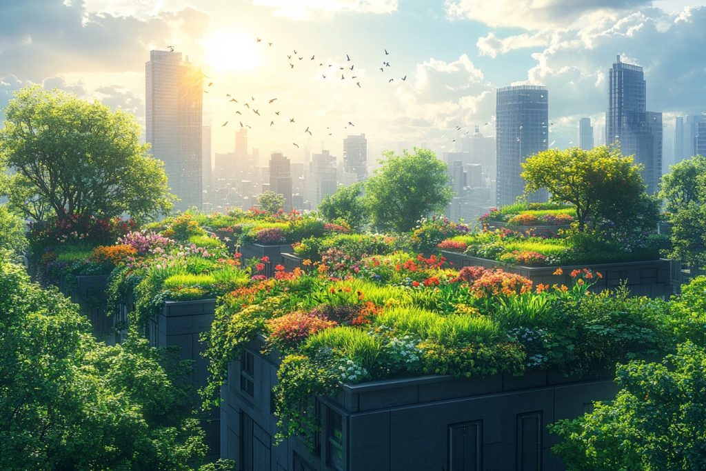 Quand la toiture devient jardin : tout sur les toits végétalisés