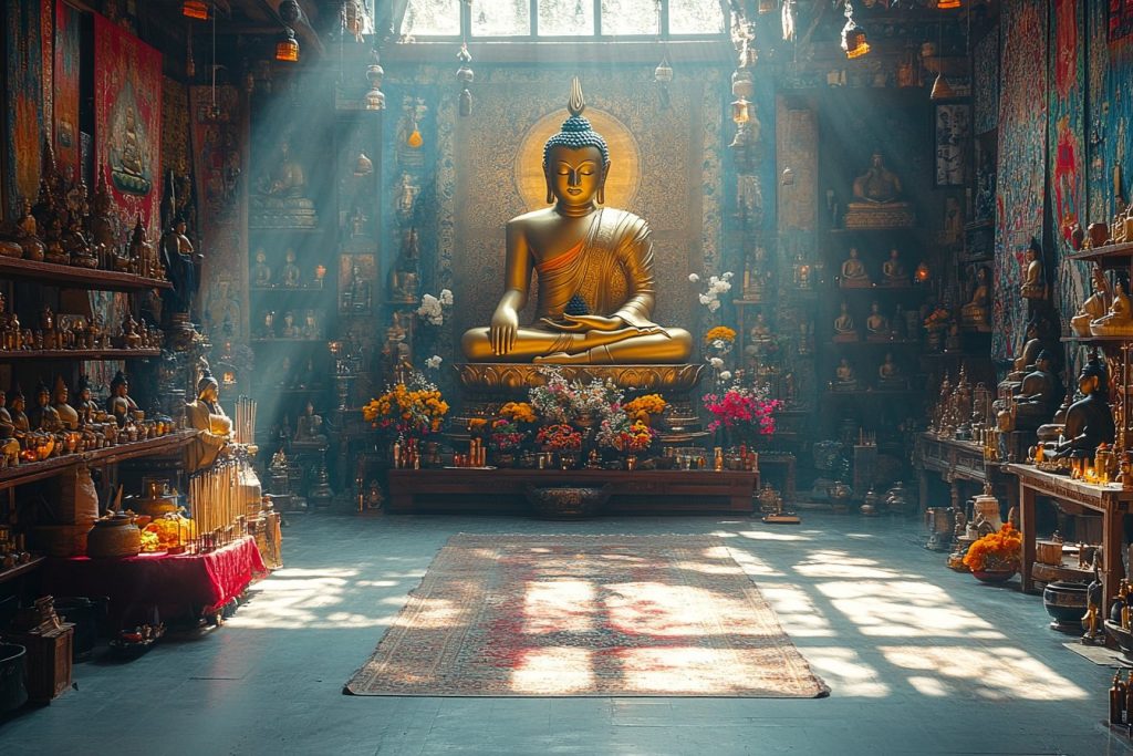 Quel est le secret du temple du Bouddha, la boutique incontournable pour une décoration bouddhiste réussie ?