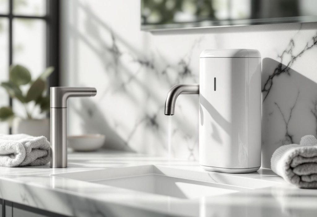 Distributeur de savon : manuel ou automatique, lequel choisir pour votre salle de bain ?