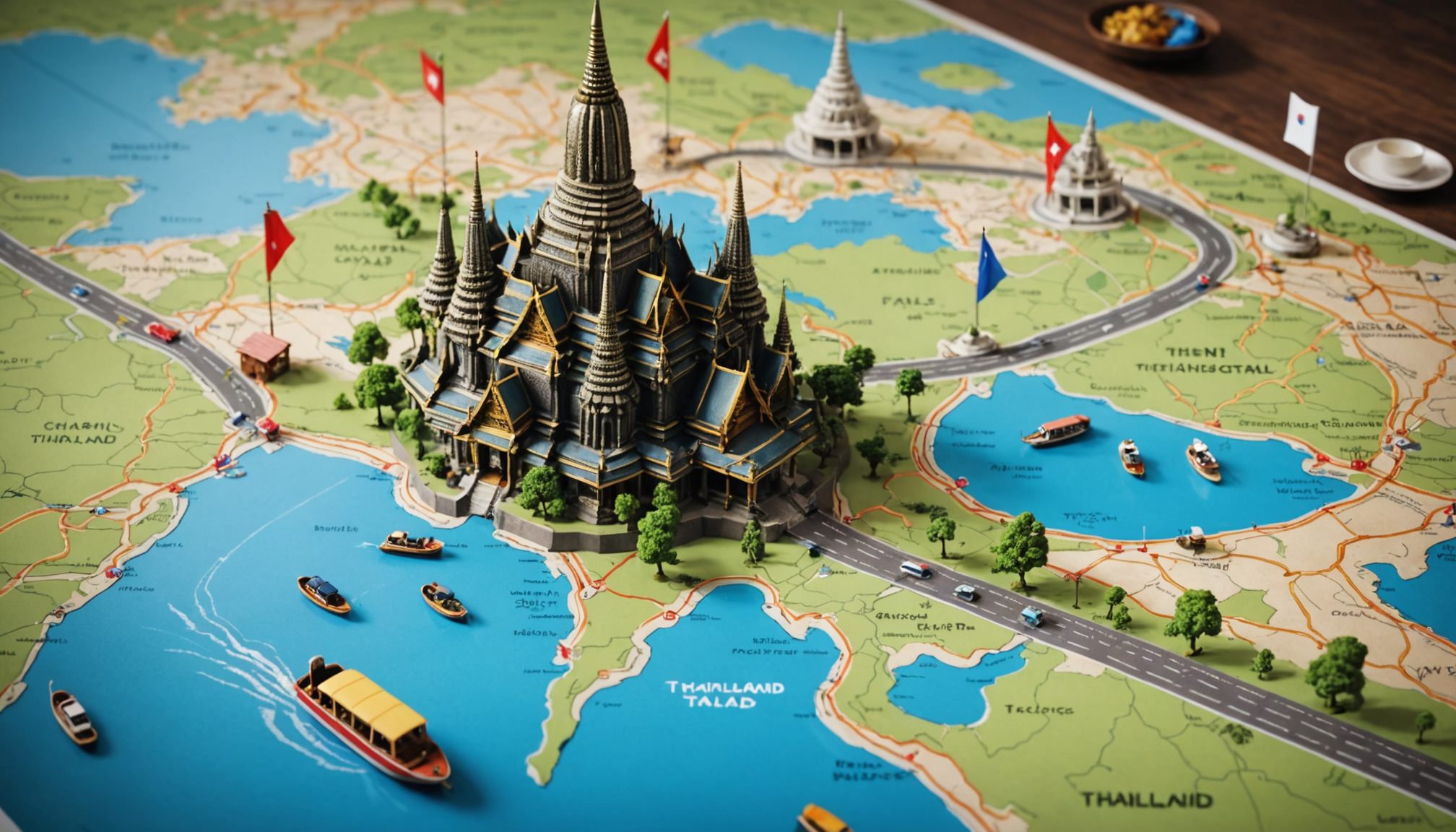 découvrez les cartes et repères indispensables pour organiser votre road trip en thaïlande en toute sérénité. conseils pratiques et itinéraires clés pour une aventure réussie.