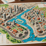 découvrez osaka à travers des cartes illustrées uniques et des parcours de quartiers captivants pour une chasse aux souvenirs inoubliable.