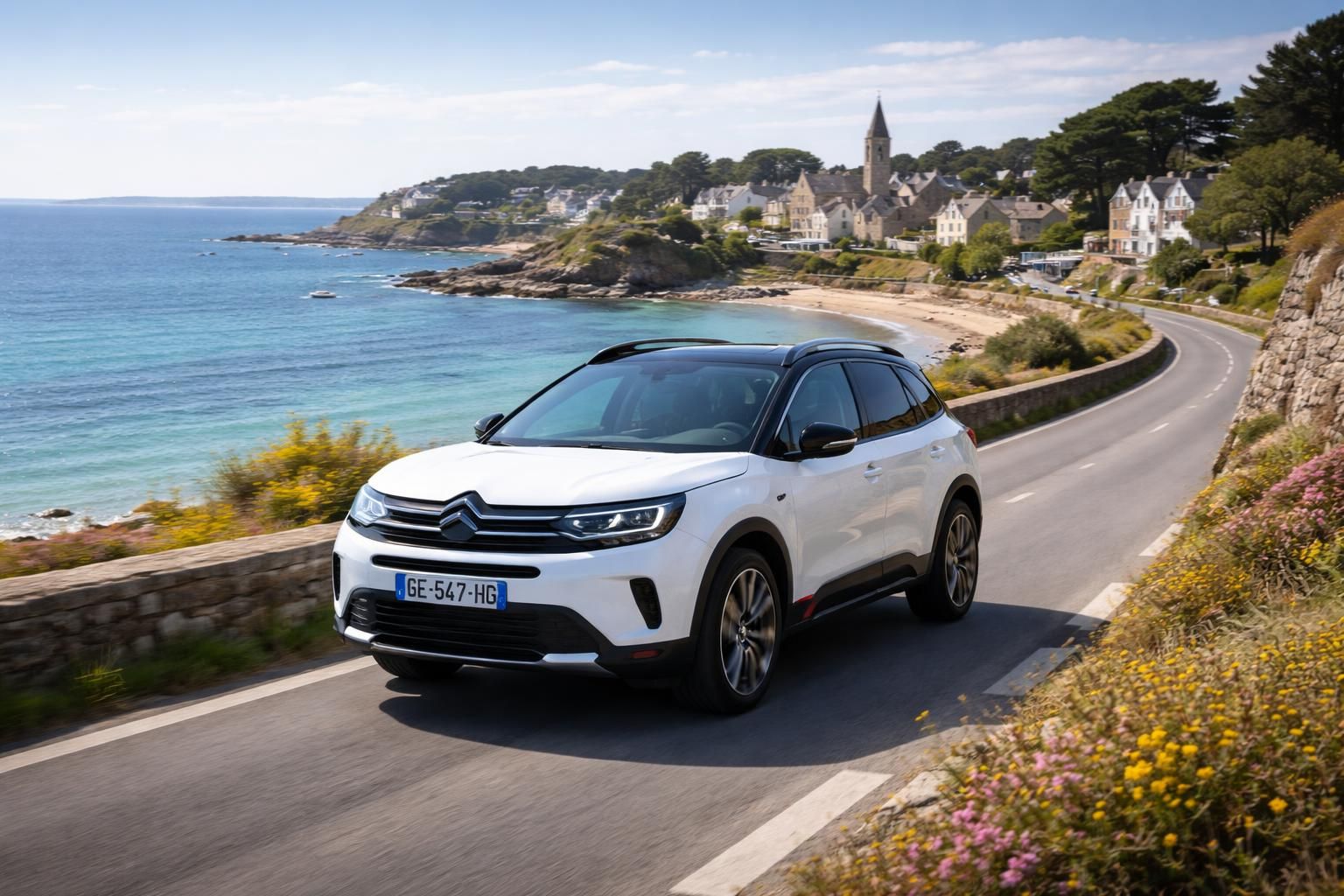 découvrez la carte routière de l'ouest de la france avec des itinéraires pittoresques spécialement conçus pour votre citroën c5 aircross ou ds7, pour un voyage alliant confort et paysages magnifiques.
