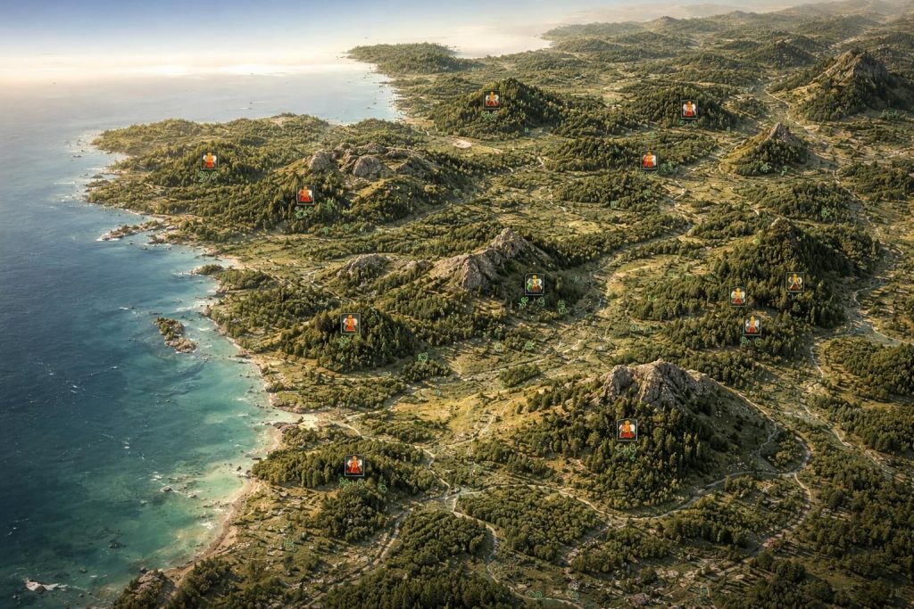 Cartographie des meilleurs spots de trail running et VTT dans l’Ouest de la France
