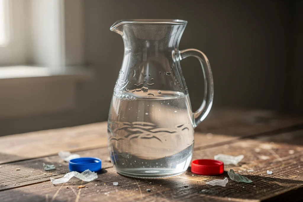 Le plastique dans les carafes : danger ou sécurité ?