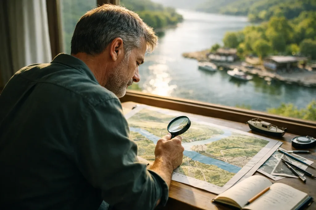 Gué, confluence, port naturel : pourquoi les villes naissent ici