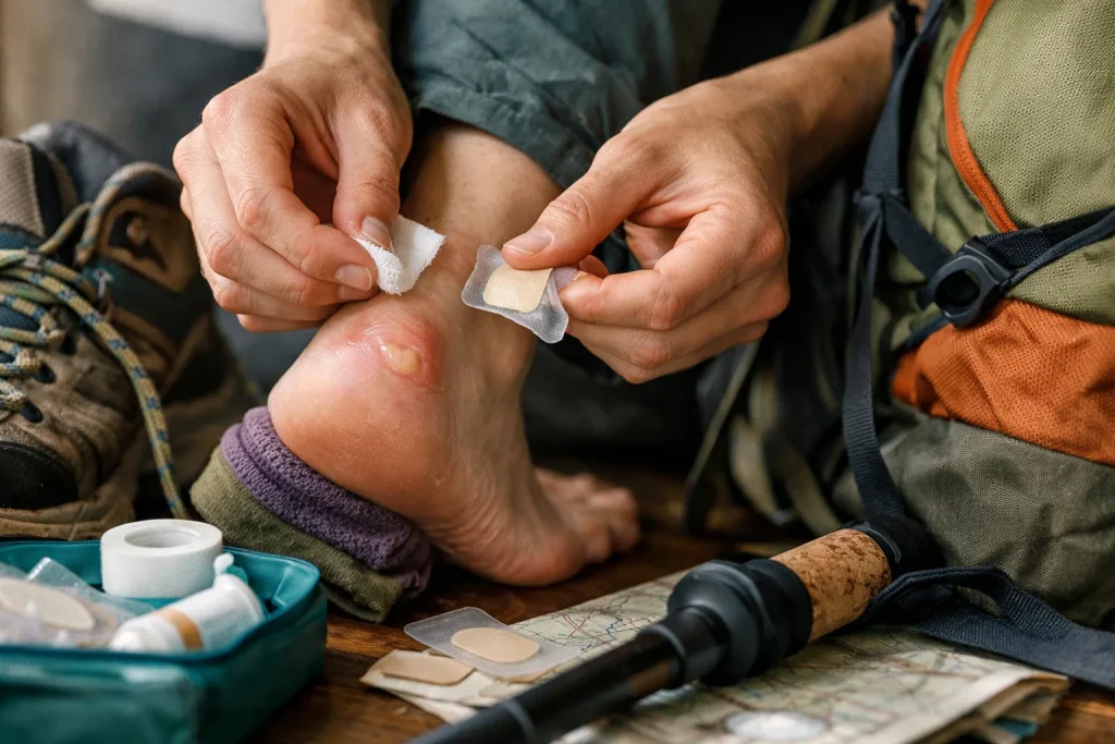 Marcher longtemps sans se blesser : ampoules, sac, terrain
